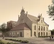 Wadowice Cultural Center, Wadowice, competition project (1st prize): 2025