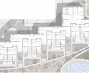 A floor plan of permanent residences