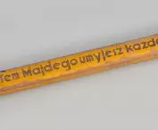 Ołówek reklamowy firmy Majde i Spółka (ul. Okopowa 15 w Warszawie).