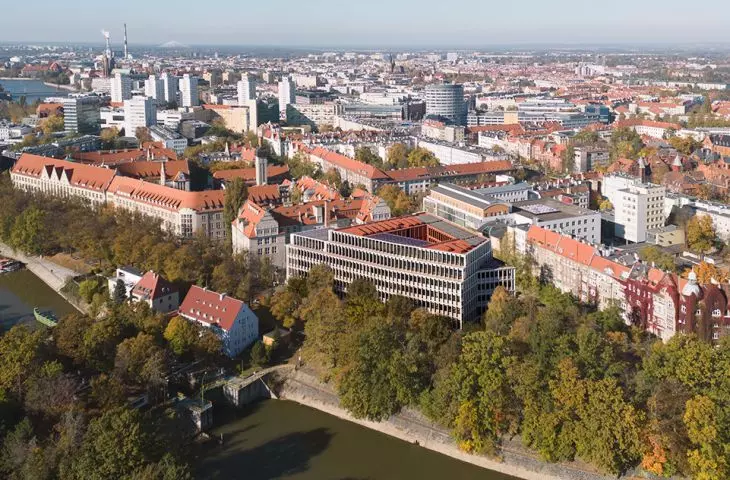 Design of the Health Tech Synergy Hub building of the Wrocław University of Technology.