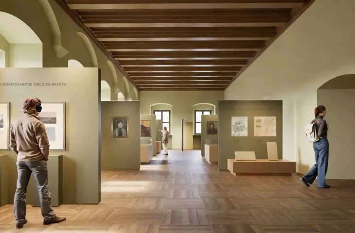 Design of the permanent exhibition in the Poznań City Hall