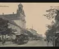 Postcard, Warsaw, Leszno Street, published by A. Chlebowski and S-ka, 1906-1912.