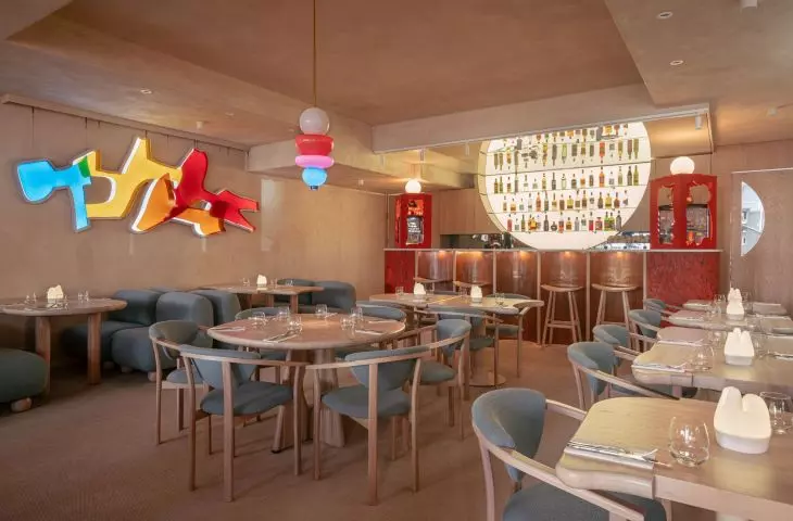Wnętrza restauracji Manna 2 w Warszawie