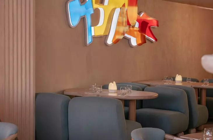Wnętrza restauracji Manna 2 w Warszawie