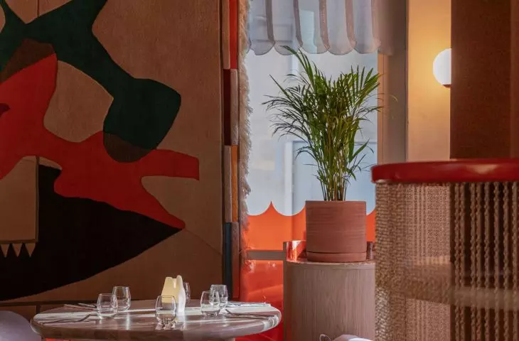 Wnętrza restauracji Manna 2 w Warszawie
