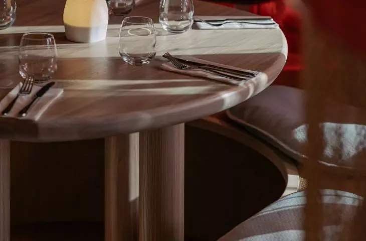 Wnętrza restauracji Manna 2 w Warszawie
