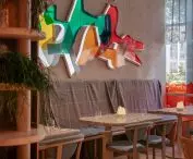 Wnętrza restauracji Manna 2 w Warszawie