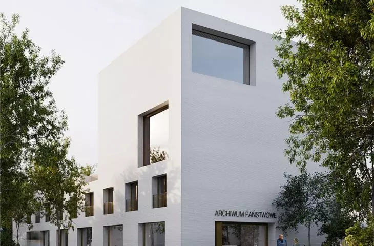 competition project State Archives in Piotrków Trybunalski