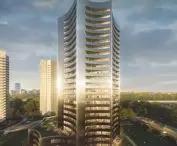New Star, skyscraper in Katowice, visualization
