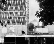 Cosmo residential complex in Chorzow, construction