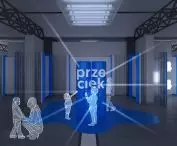 Wystawa „Przeciek” - wizualizacja