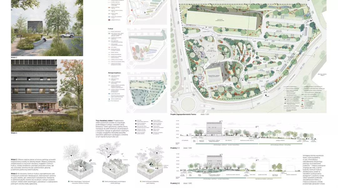 I Nagroda, proj.: PROLOG, Landscape Practice Marta Tomasiak
