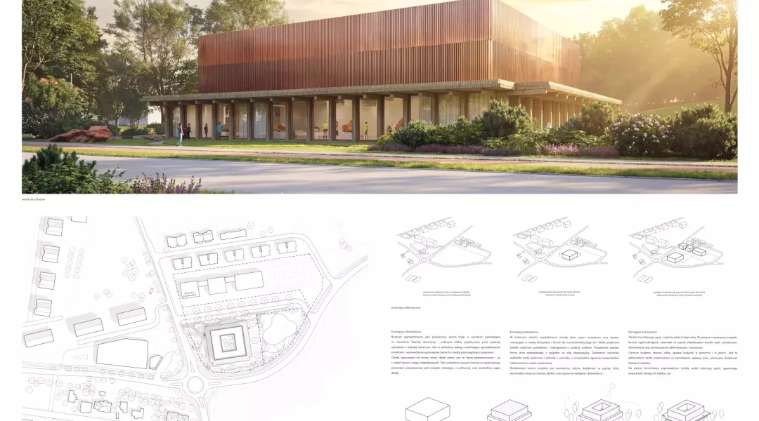 II Nagroda, proj.: M.O.C. Architekci