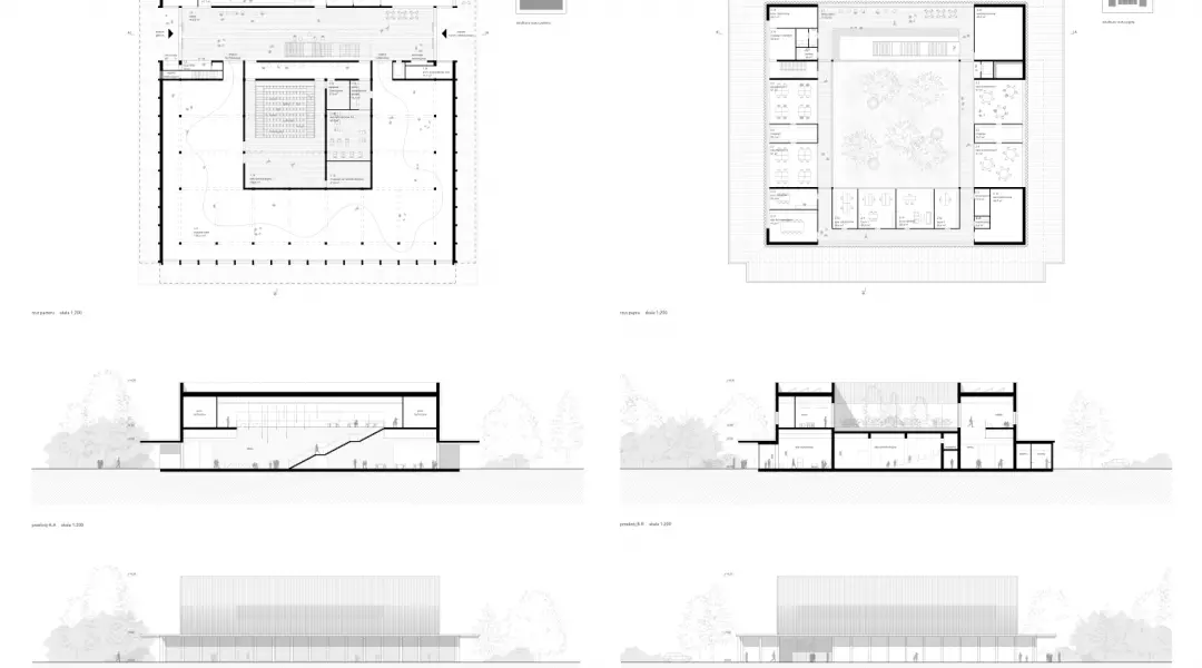 II Nagroda, proj.: M.O.C. Architekci