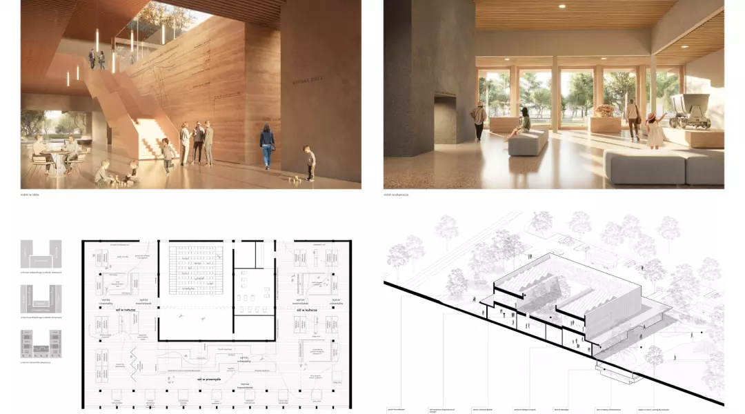 II Nagroda, proj.: M.O.C. Architekci