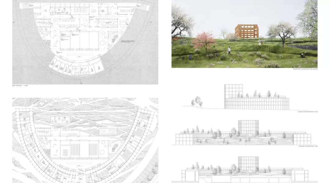 Wyróżnienie, proj.: OVO Grąbczewscy Architekci