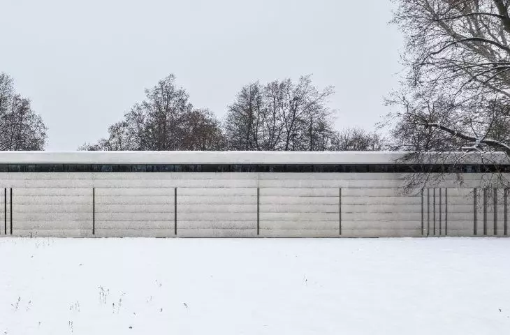Chamber of Remembrance at the Warsaw Insurgents Cemetery in Wola.