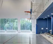 Sports Hall on Ciasna Street in Warsaw.