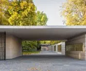 Chamber of Remembrance at the Warsaw Insurgents Cemetery in Wola.