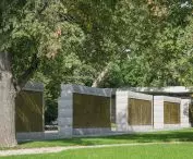 Chamber of Remembrance at the Warsaw Insurgents Cemetery in Wola.