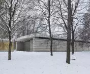 Chamber of Remembrance at the Warsaw Uprising Cemetery in Wola.