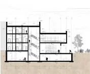B-B section