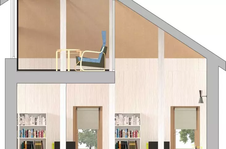 przekrój biblioteki