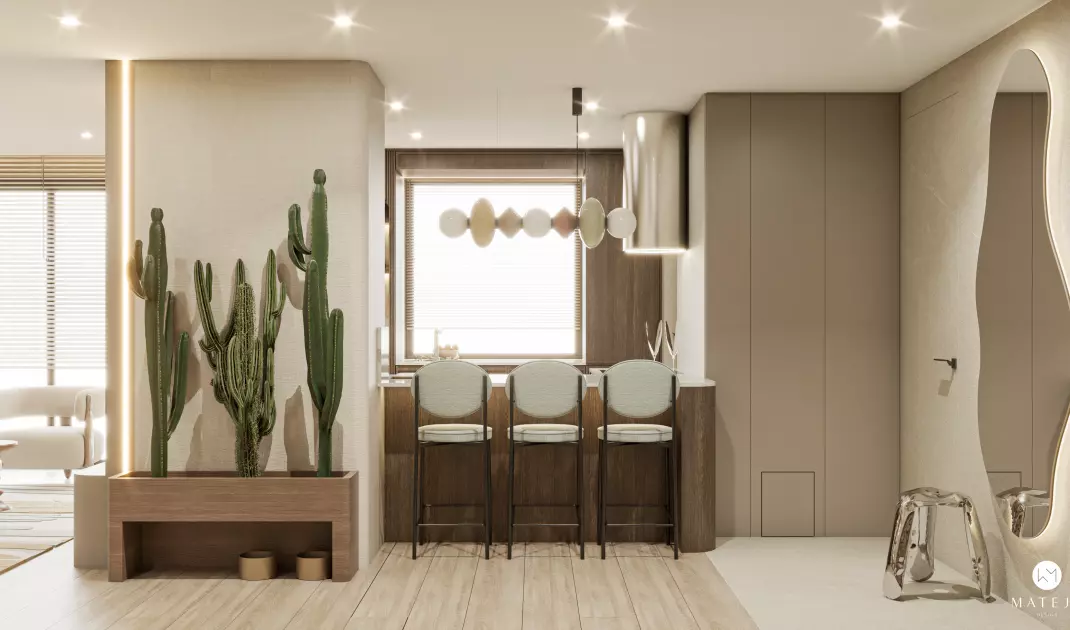 Influencers' apartment in Warsaw