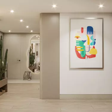 Influencers' apartment in Warsaw
