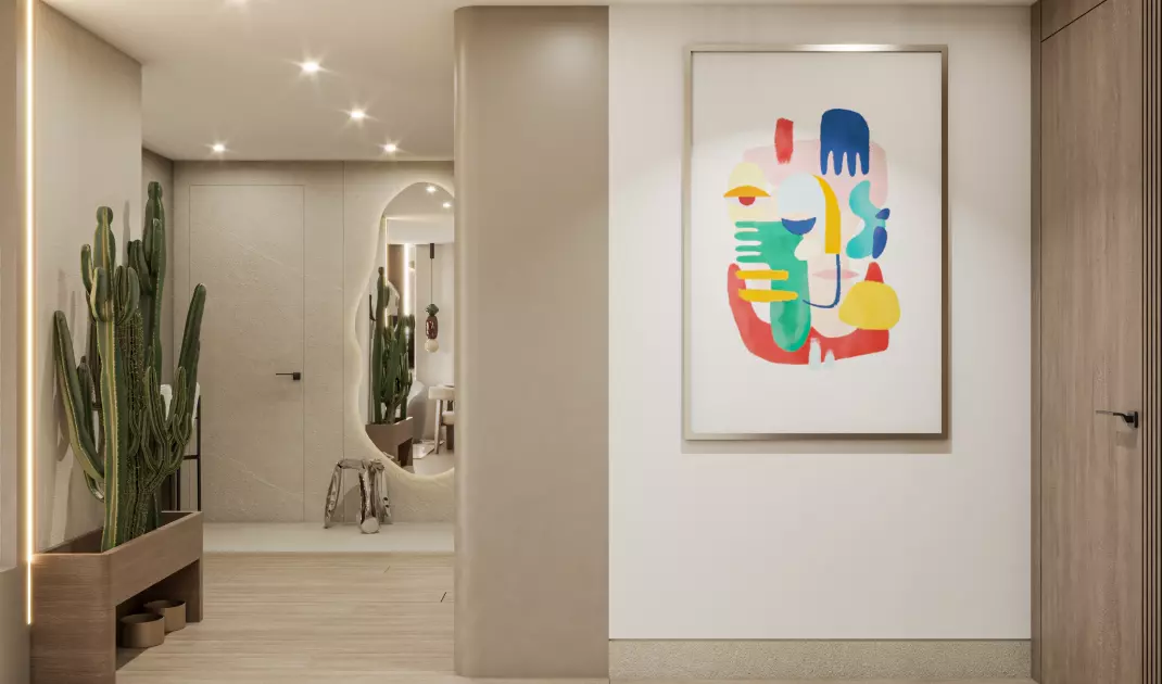 Apartament influencerów w Warszawie