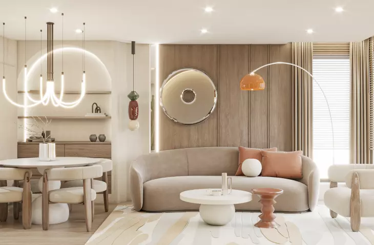 Influencers' apartment in Warsaw