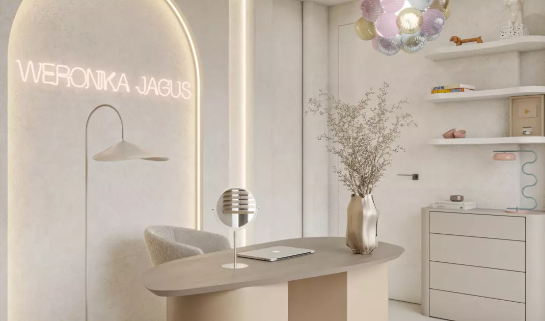 Influencers' apartment in Warsaw