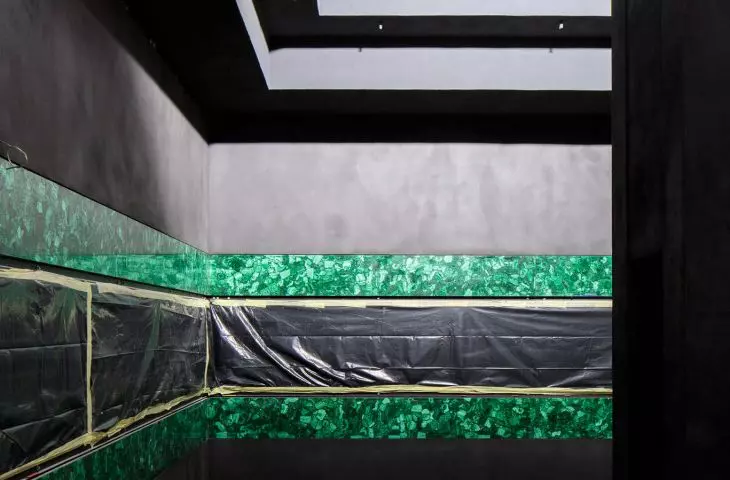 Malachite cladding