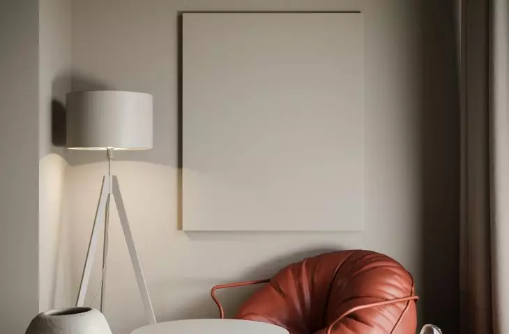 Quiet Contrast in the interior