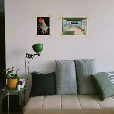 Quiet Contrast in the interior