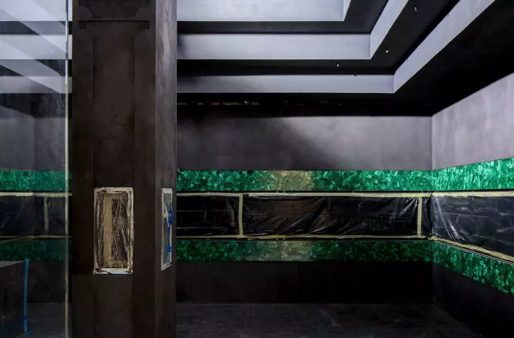 Malachite cladding