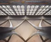 Interior of St. Andrew Bobola Church, designed by Aniela Boguslawska, Jan Boguslawski, Jozef Lowinski