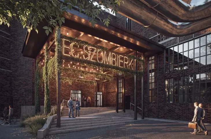 Visualization of EC Szombierki in Bytom