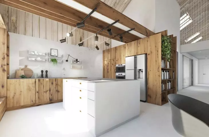 Wnętrze domu pod Krakowem