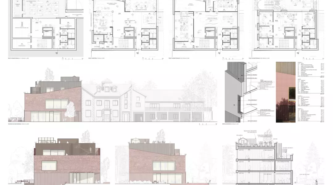I Nagroda, proj.: CDF Architekci