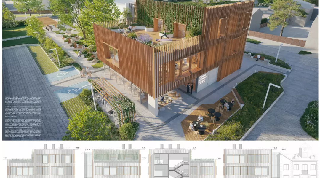 II Nagroda, proj.: Pniewski Architekci