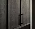 Fotomohito, Warszawskie biuro, Master Oak elegant black od Unilin Panels