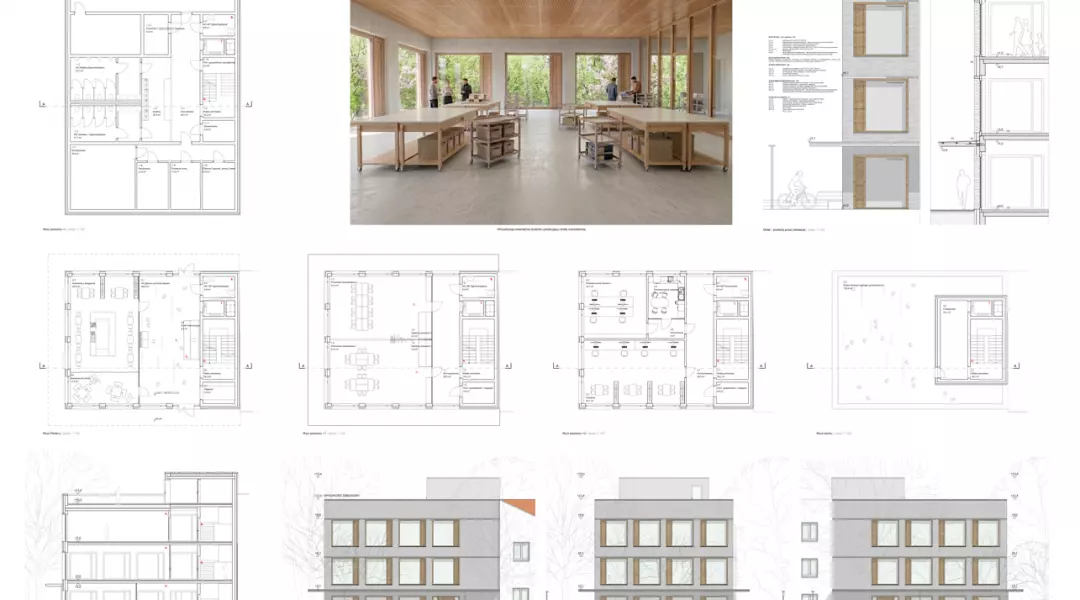 Wyróżnienie, proj.: Makowscy Mużacz