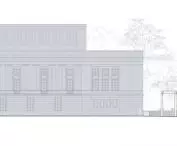 south elevation
