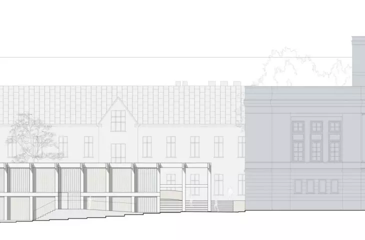 north elevation