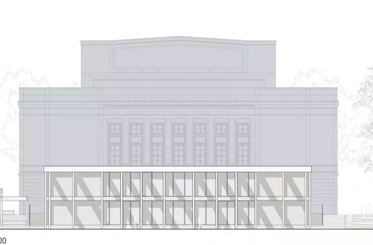 eastern elevation