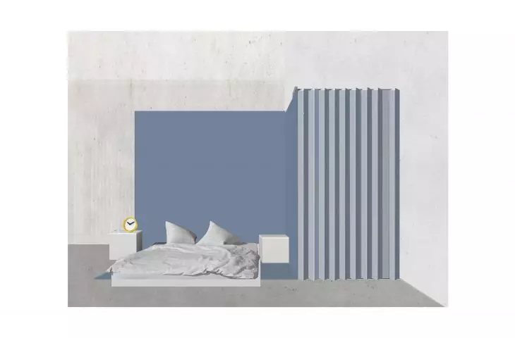 Sample sleeping space