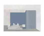 Sample sleeping space