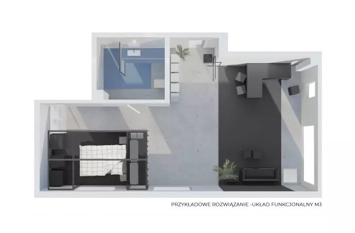 Example of interior arrangement