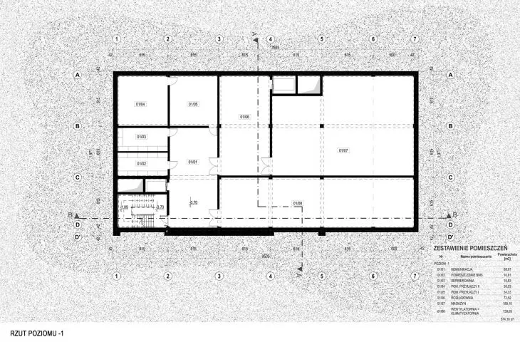 plan of level -1
